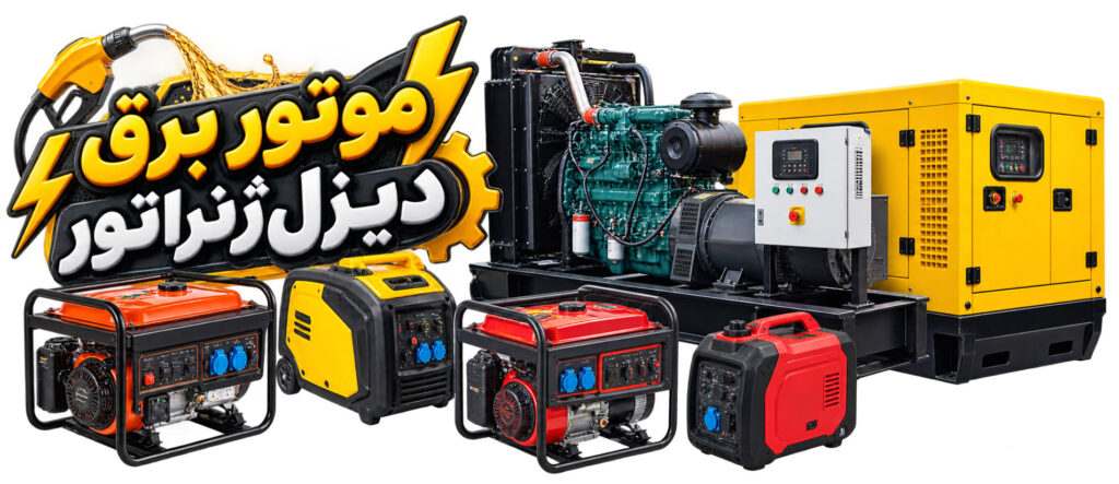 موتور برق و دیزل ژنراتور