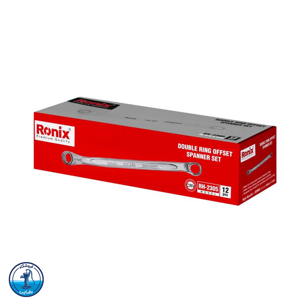 آچار 12 عددی دو سر رینگ رونیکس مدل RH-2305