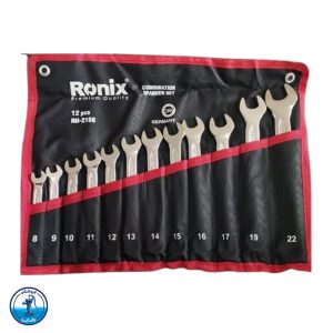 آچار 12 عددی یکسر تخت یکسر رینگ رونیکس مدل RH-2158