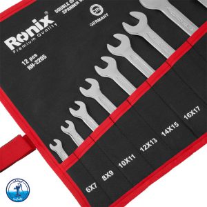 آچار سری 12 عددی دوسرتخت رونیکس مدل RH-2205