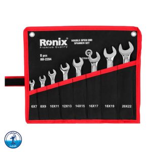 آچار سری 8 عددی دوسرتخت رونیکس مدل RH-2204
