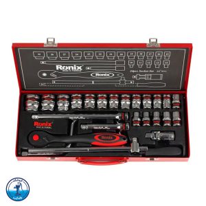جعبه بکس 24 عددی 1/2 اینچ رونیکس مدل RH-2624
