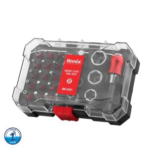 ست سری پیچ گوشتی و سری بکس 29عددی رونیکس مدل RH-5451