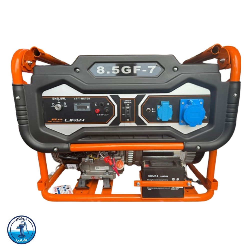 موتور برق 8.5 کیلووات لیفان مدل 8.5GF-7