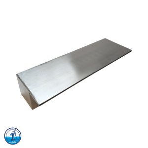 نازل پرده ای شوتر استیل 100 سانتیمتری
