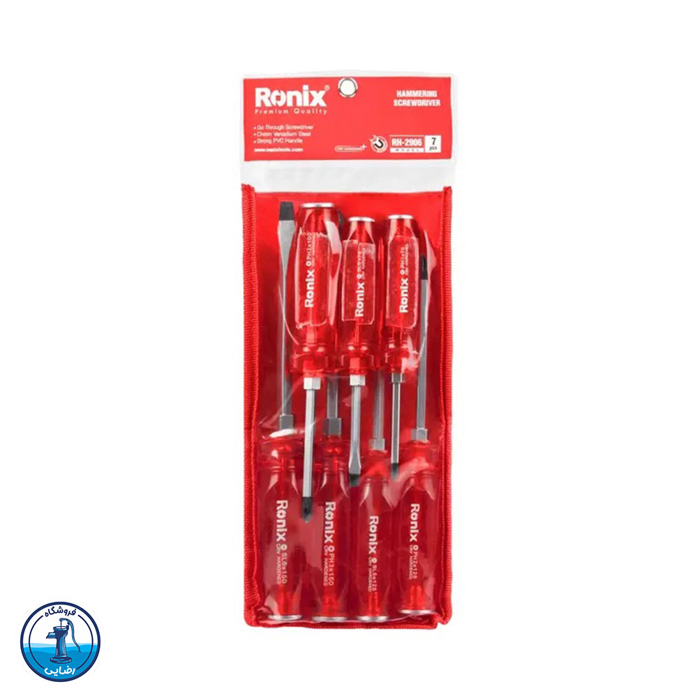 ست پیچ گوشتی ضربه خور رونیکس مدل RH-2906