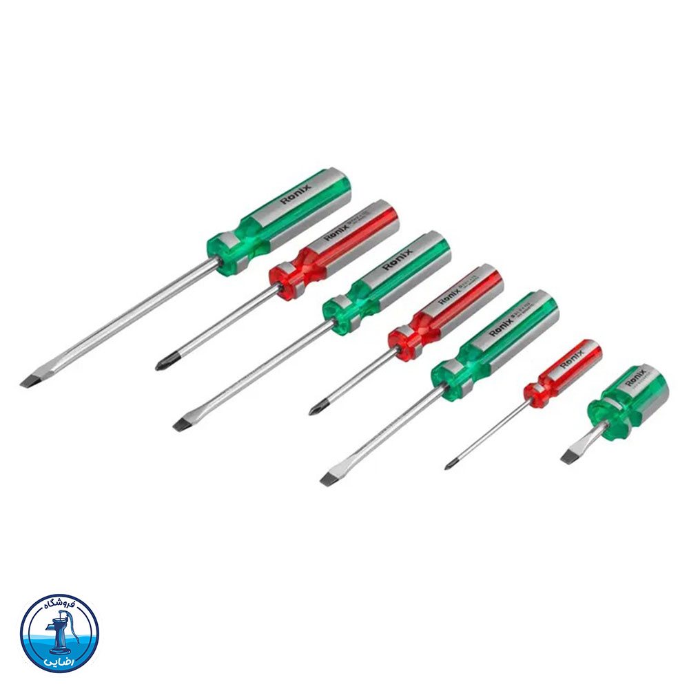مجموعه 7 عددی پیچ گوشتی رونیکس مدل RH-2701