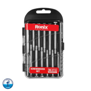 ست 12 عددی پیچ گوشتی ساعتی رونیکس مدل RH-2713